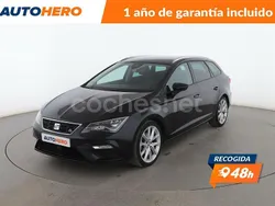 Negro Usado 2018 Seat Leon FR Familiar | 15.799 € (Precio justo)