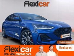Azul Usado 2022 Ford Focus ST-Line Berlina | 20.490 € (Precio justo)
