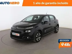 Negro Usado 2018 Citroën C3 Feel Utilitario | 8599 € (Precio justo)