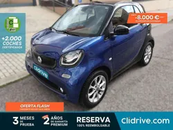 Azul Usado 2015 Smart ForTwo Coupé Passion Coupe | 9990 € (Un poco caro)