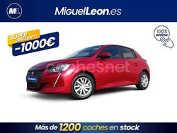 Rojo Usado 2021 Peugeot 208 Active Utilitario | 11.985 € (Un poco caro)