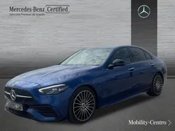 Spektral blue metallic paint Usado 2023 Mercedes C200 AMG line Berlina | 44.900 € (Un poco caro)