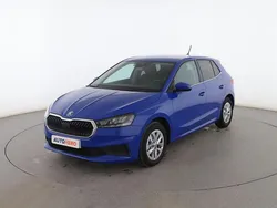 Azul Usado 2022 Skoda Fabia Utilitario | 16.099 € (Precio justo)