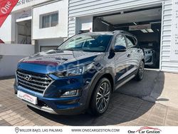 Azul Usado 2019 Hyundai Tucson SUV | 18.995 € (Precio justo)
