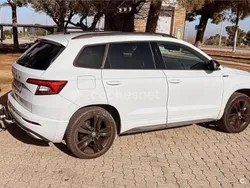 Blanco Usado 2021 Skoda Karoq SportLine SUV | 23.000 € (Un poco caro)