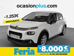 Blanco Usado 2019 Citroën C3 Feel Utilitario | 10.490 € (Precio justo)