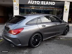 Gris Usado 2015 Mercedes CLA250 AMG line Berlina | 26.750 € (Precio justo)