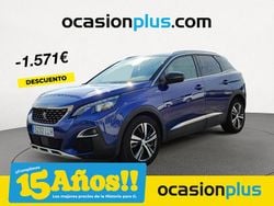 Azul Usado 2020 Peugeot 3008 GT-line SUV | 16.850 € (Precio justo)