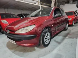 Granate Usado 2000 Peugeot 206 Berlina | 1900 € (Precio justo)