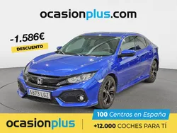 Azul Usado 2020 Honda Civic Elegance Berlina | 17.450 € (Precio justo)