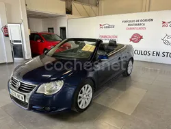 Azul Usado 2008 VW Eos Descapotable | 8990 € (Un poco caro)