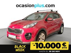 Rojo Usado 2017 Kia Sportage SUV | 15.990 € (Precio justo)