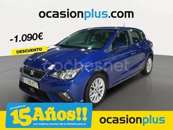 Azul Usado 2019 Seat Ibiza Style Plus Berlina | 11.990 € (Precio justo)