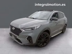 Gris Usado 2021 Hyundai Tucson SUV | 23.900 € (Precio justo)