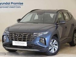 Azul Usado 2024 Hyundai Tucson SUV | 27.900 € (Un poco caro)