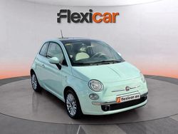Azul Usado 2015 Fiat 500 Lounge Berlina | 6490 € (Precio justo)