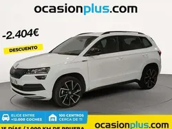 Blanco Usado 2021 Skoda Karoq SportLine SUV | 24.046 € (Precio justo)