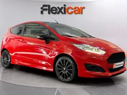Rojo Usado 2016 Ford Fiesta Utilitario | 10.390 € (Un poco caro)