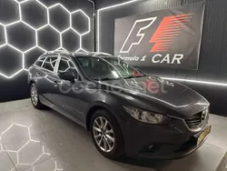 Gris / plata Usado 2014 Mazda 6 Luxury Familiar | 8980 € (Un poco caro)