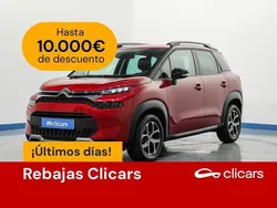 Rojo Usado 2024 Citroën C3 Aircross PureTech SUV | 15.490 € (Precio justo)