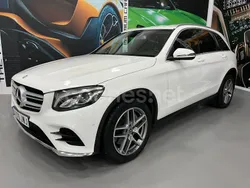 Blanco Usado 2017 Mercedes GLC220 SUV | 22.999 € (Precio justo)