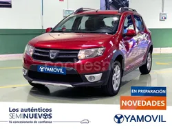 Rojo Usado 2016 Dacia Sandero Stepway Utilitario | 8950 € (Precio justo)