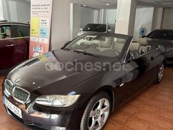 Negro Usado 2008 BMW 325 Cabriolet Descapotable | 12.999 € (Buen precio)