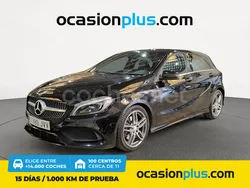 Negro Usado 2016 Mercedes A220 AMG line Berlina | 18.590 € (Precio justo)