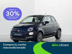 Azul Usado 2017 Fiat 500 Lounge Utilitario | 8190 € (Precio justo)