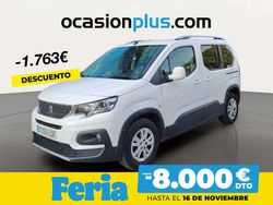 Blanco Usado 2019 Peugeot Rifter Allure Monovolumen | 19.400 € (Precio justo)