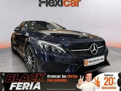 Azul Usado 2017 Mercedes C220 Coupe | 26.990 € (Precio justo)
