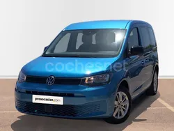Azul Usado 2021 VW Caddy Monovolumen | 23.900 € (Un poco caro)