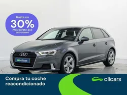 Gris Usado 2019 Audi A3 Sportback S-Line Utilitario | 18.590 € (Super precio)