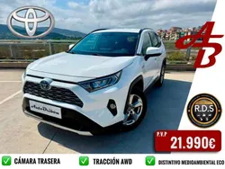 Blanco Usado 2019 Toyota RAV4 Hybrid Advance SUV | 21.990 € (Precio justo)