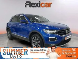 Azul Usado 2019 VW T-Roc Sportline SUV | 19.190 € (Precio justo)