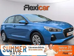 Azul Usado 2017 Hyundai i30 Berlina | 11.290 € (Precio justo)