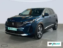 Azul Usado 2021 Peugeot 3008 Allure SUV | 21.900 € (Precio justo)