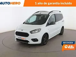 Blanco Usado 2021 Ford Tourneo Courier Sport Monovolumen | 17.713 € (Un poco caro)