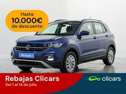 Azul Usado 2022 VW T-Cross Advance SUV | 17.990 € (Precio justo)