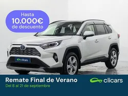 Blanco Usado 2019 Toyota RAV4 Hybrid Luxury SUV | 31.490 € (Precio justo)