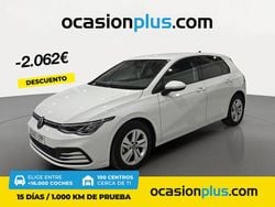 Blanco Usado 2021 VW Golf VIII Life Berlina | 22.690 € (Buen precio)