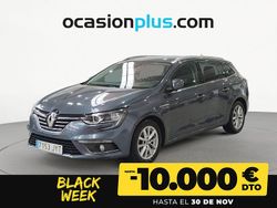 Gris Usado 2017 Renault Mégane GrandTour Zen Familiar | 11.990 € (Un poco caro)