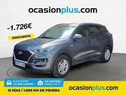 Gris Usado 2020 Hyundai Tucson SUV | 18.990 € (Precio justo)