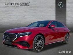 Rojo Usado 2025 Mercedes E300 Berlina | 68.900 €