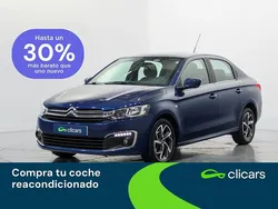 Azul Usado 2019 Citroën C-Elysee I PureTech Berlina | 8990 € (Precio justo)