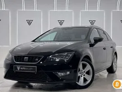 Negro Usado 2015 Seat Leon ST FR Familiar | 11.900 € (Precio justo)