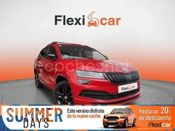 Rojo Usado 2019 Skoda Karoq SportLine SUV | 20.490 € (Un poco caro)