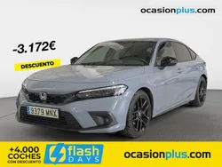 Gris Usado 2024 Honda Civic Sport Berlina | 32.900 € (Un poco caro)
