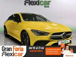 Amarillo Usado 2021 Mercedes CLA35 AMG AMG Familiar | 41.490 € (Buen precio)