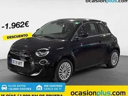 Negro Usado 2022 Fiat 500e Action Utilitario | 11.910 € (Buen precio)